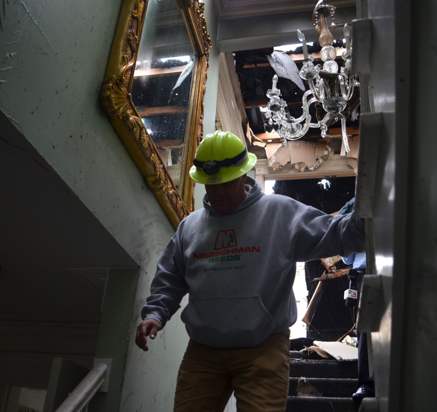 Pine Manor: Among the wreckage